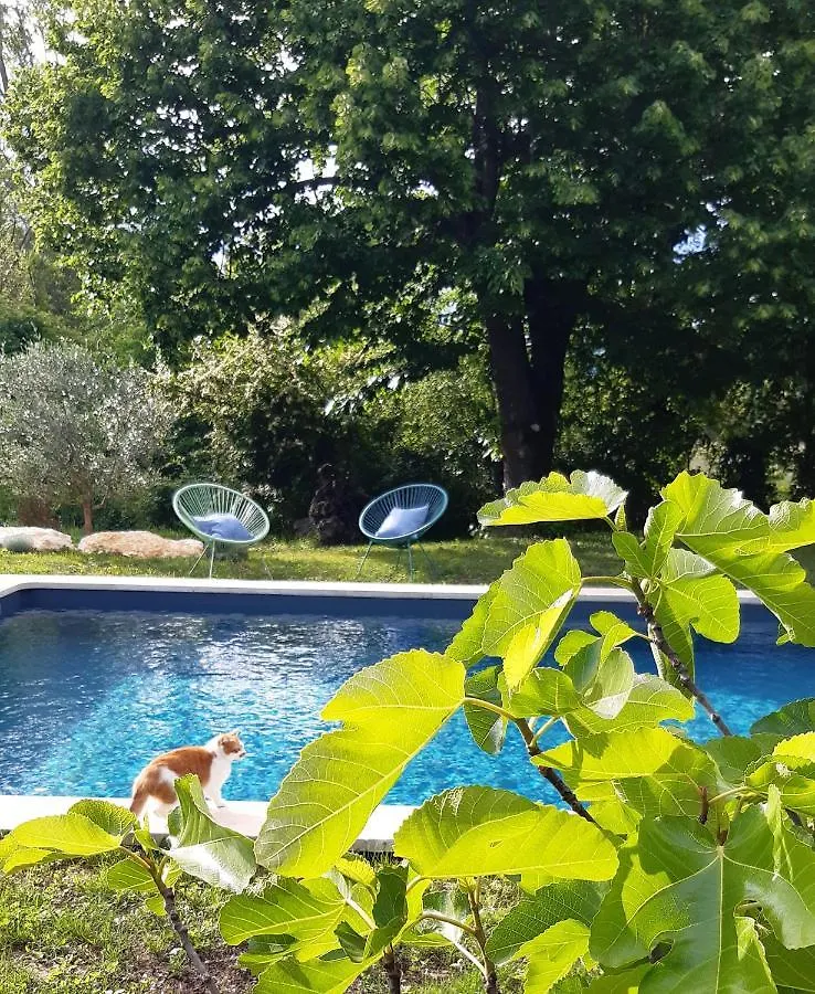 Mas Notre-Dame, Adult Only, Situation Ideale, Grand Jardin Paisible Grospierres 0*,  France